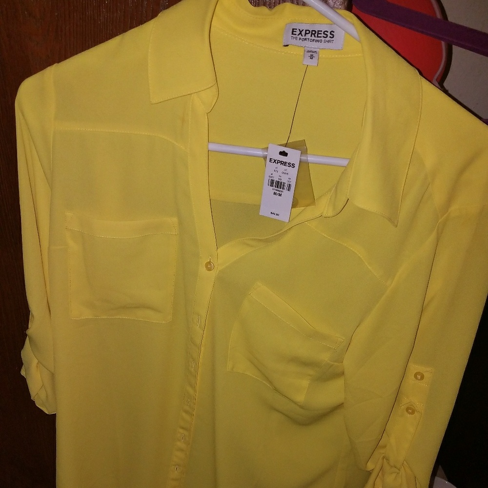 Express portofino blouse(willing to accept offers)